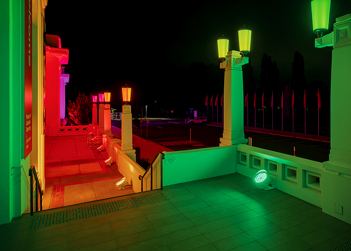 Colour-changing Lighting for Old Parliament House by WE-EF