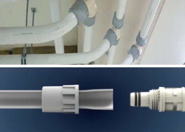 Safety System Fittings and Pipes from Aquatechnik