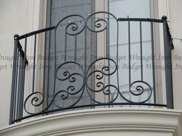 Classic Wrought Iron Balcony Designs from Budget Wrought Iron