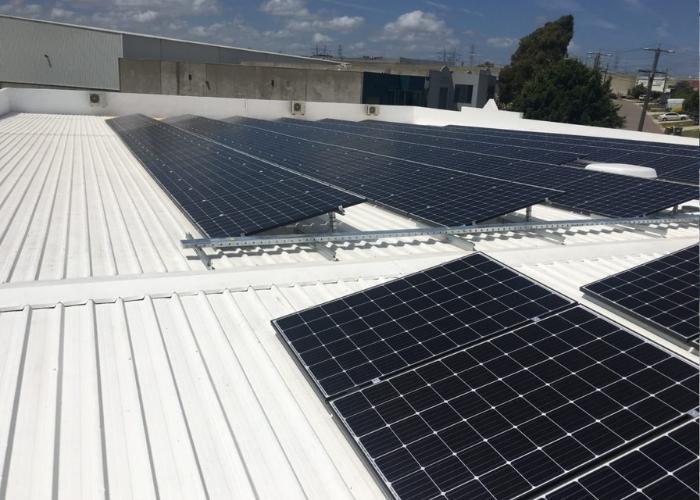 Waterproof Solar Panel Roofing Coating by Cocoon Coatings