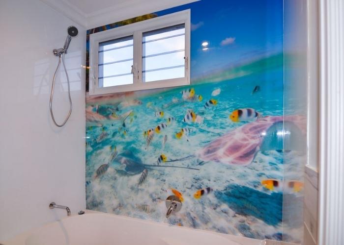 Printed Shower Splashbacks by Innovative Splashbacks
