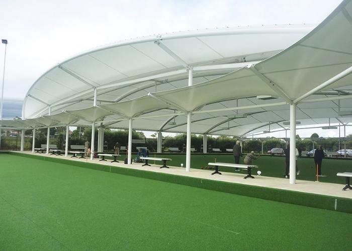 New Lambton Bowling Club Canopy by MakMax Australia
