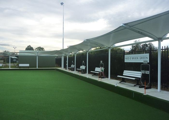 New Lambton Bowling Club Canopy by MakMax Australia