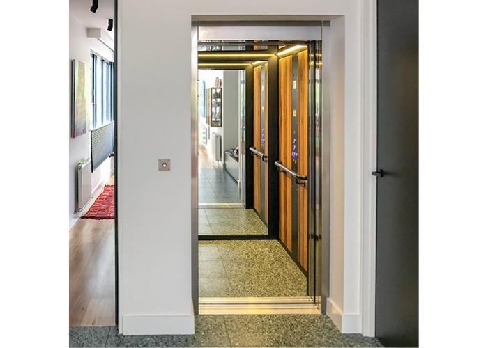 Home Elevator with Auto Sliding Door by Shotton Lifts