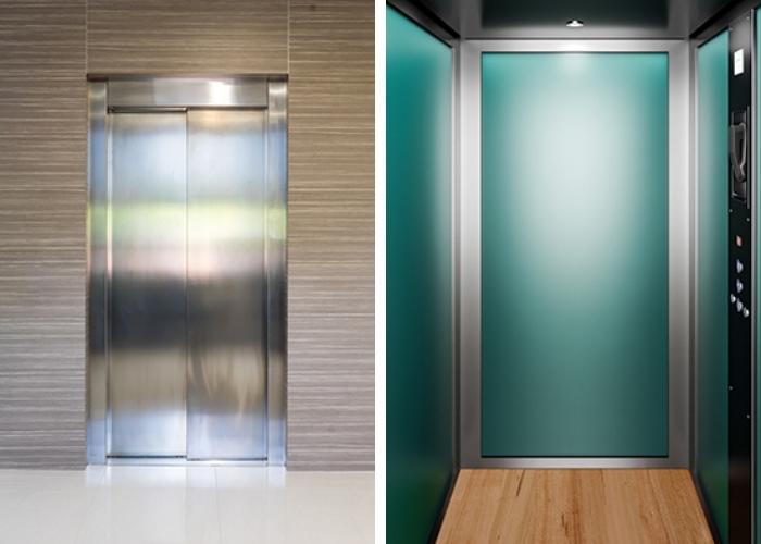 Home Elevator with Auto Sliding Door by Shotton Lifts