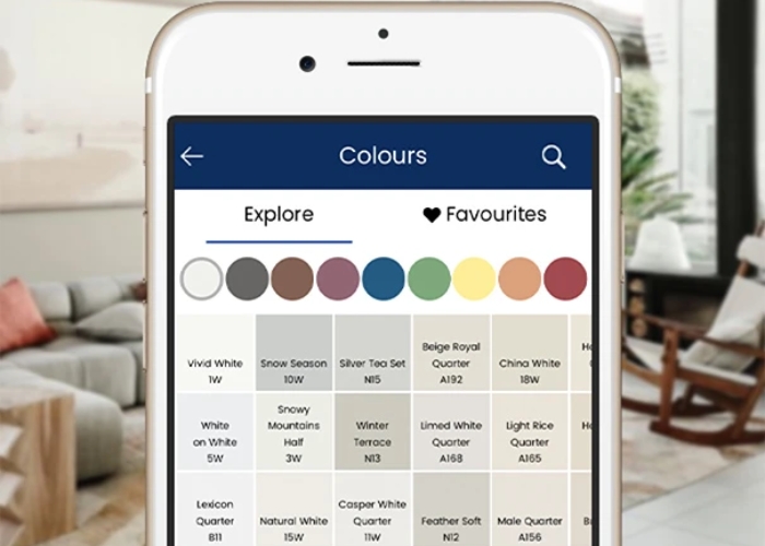 Paint Colour App DIY Tool from Dulux