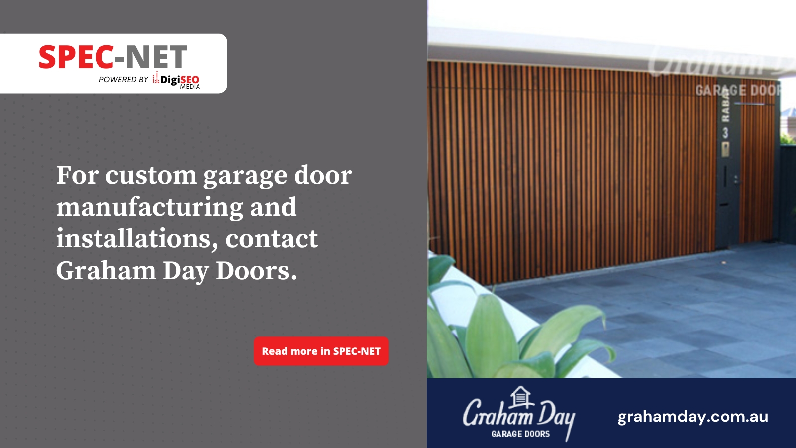 Professional Garage Door Installation by Graham Day Doors