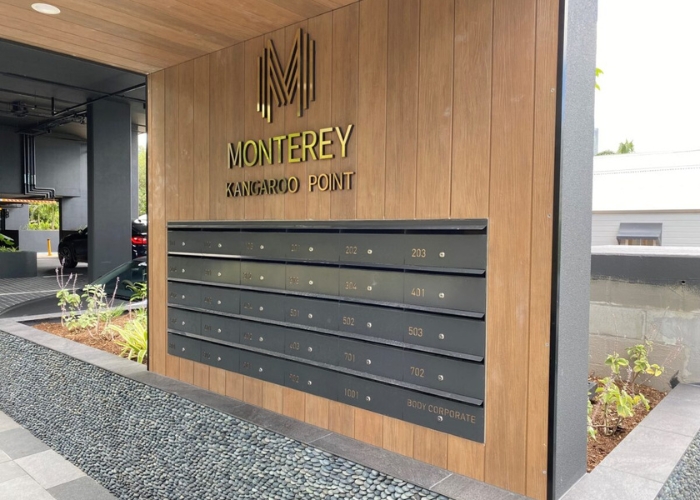 Prestigious Commercial Letterboxes and Signages from Mailmaster Letterboxes