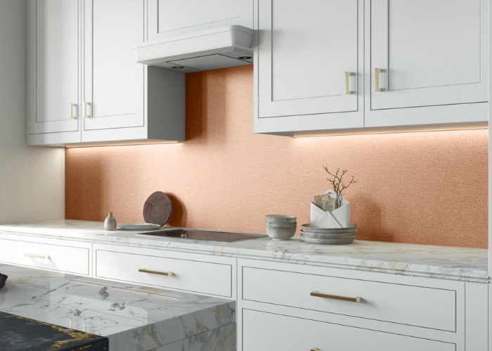 Textured Splashbacks for Kitchens by Reflections Splashbacks