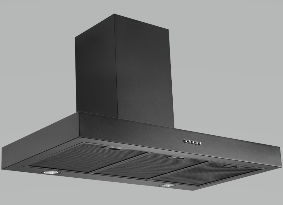 Rise of Black Rangehoods in Modern Kitchens by Schweigen