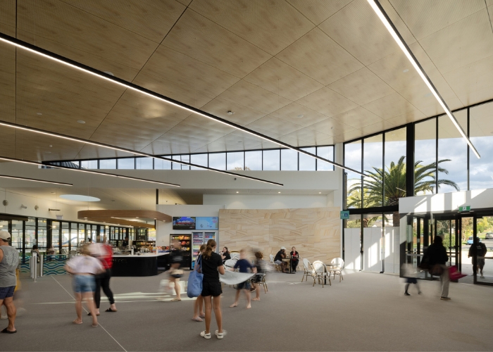 Acoustic Ceiling Panels for Fitness and Aquatic Centre in NSW from Supawood