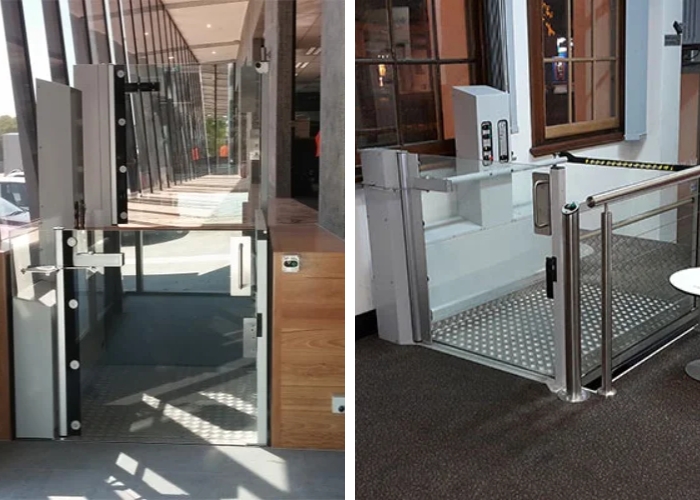 Low Rise Platform Lift for Wheelchair Access from Shotton Lifts