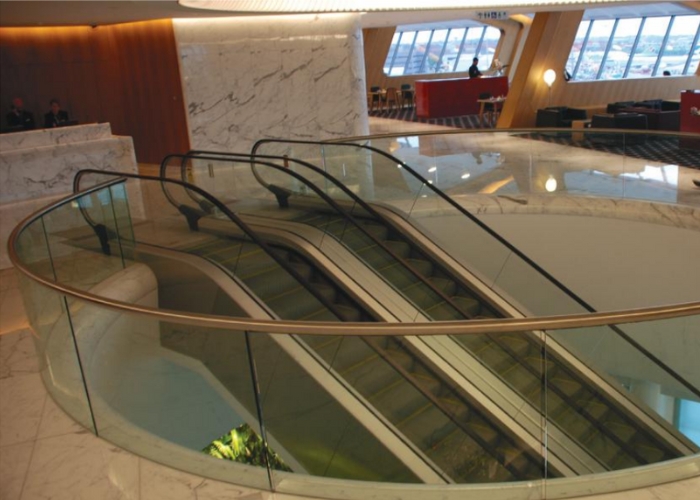 Toughened Curved Glass Balustrade by Bent & Curved Glass