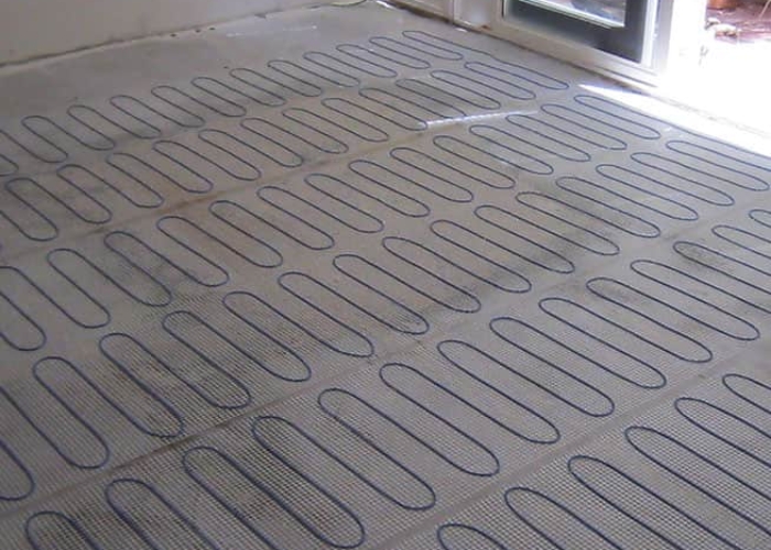 Thin Mat Underfloor Heating by Comfort Heat
