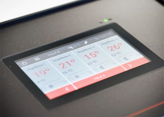 Touch Screen Heating Control System by Devex Systems