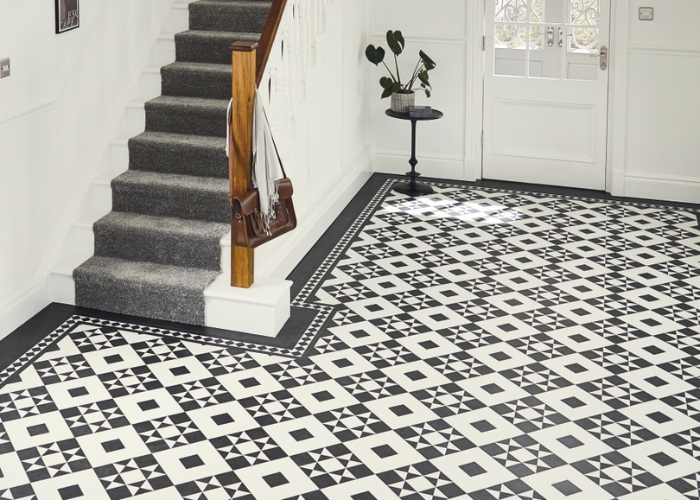 Classic Black and White Floors by Karndean Designflooring
