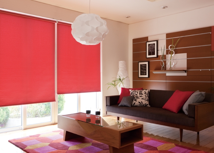 Coloured Roller Blinds by TOSO Australia