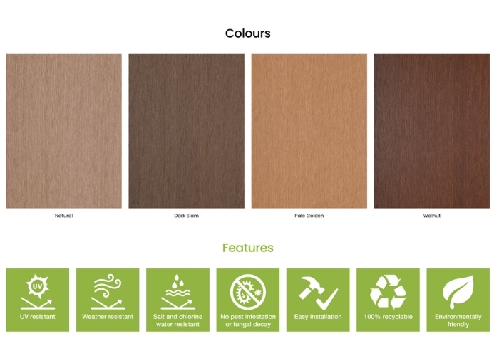 Eco-Friendly Decking and Cladding by Naxans