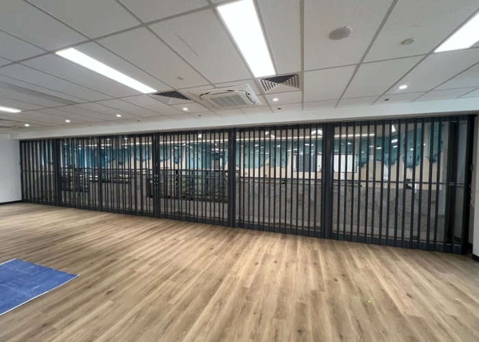 Commercial Grade Curved Bi-fold Doors for Schools from ATDC