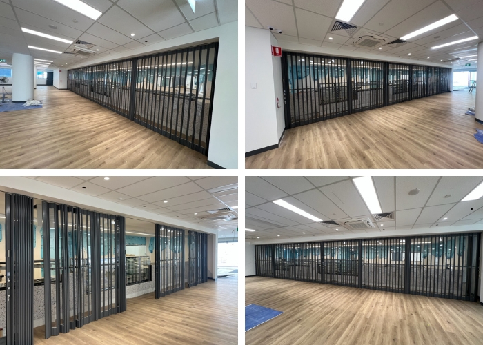 Commercial Grade Curved Bi-fold Doors for Schools from ATDC