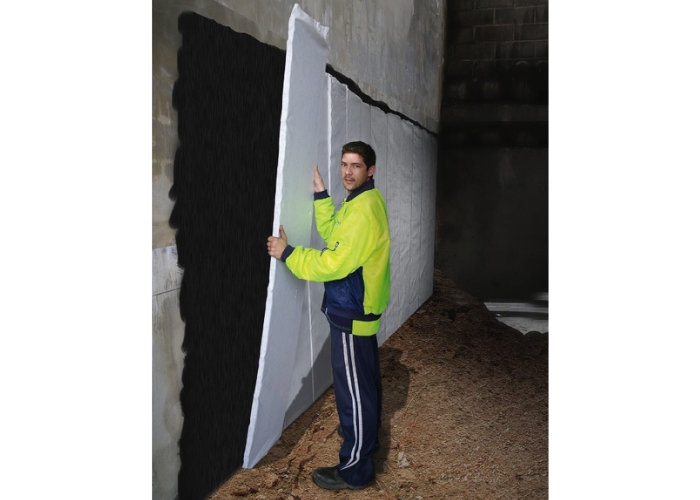 Rapid Wall Drainage for Basements by Atlantis
