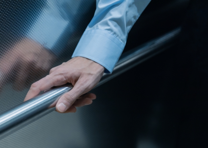 Telescopic Handrail System by Axiom Group
