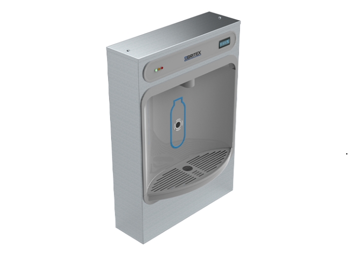 Wall Mounted Hands-free Bottle Filler by Britex