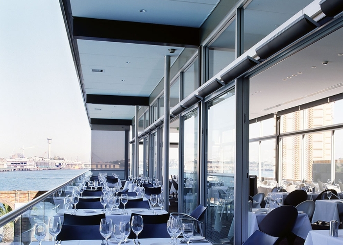Electric Radiant Heater for Restaurants by Celmec