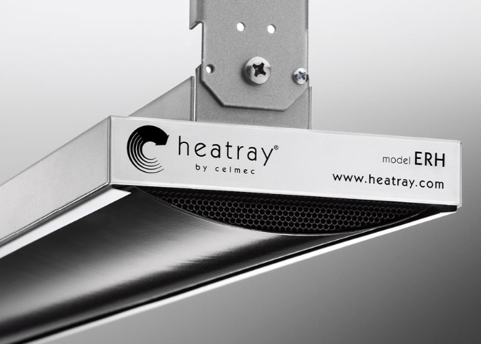 Electric Radiant Heater for Restaurants by Celmec