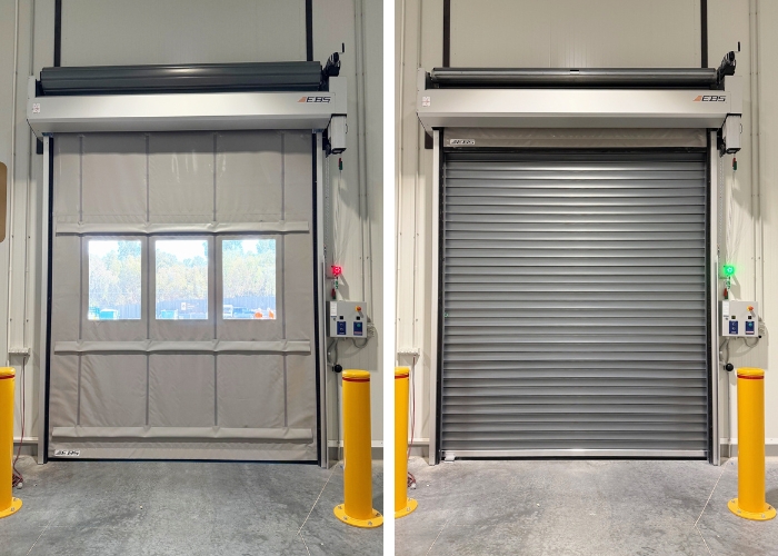 EBS Range of Industrial Doors Meets Project Sweet Spot