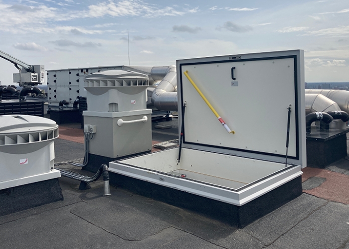 Industrial Hatches for Machinery and Equipment by Gorter Hatches