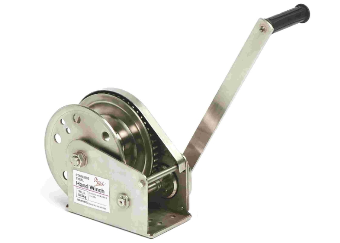 Stainless Steel Load Brake Winch by HES