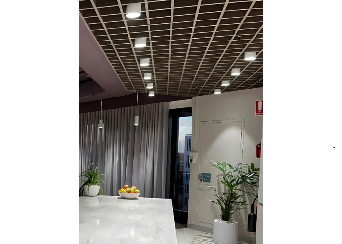 Open Cell Ceiling System from Keystone Linings