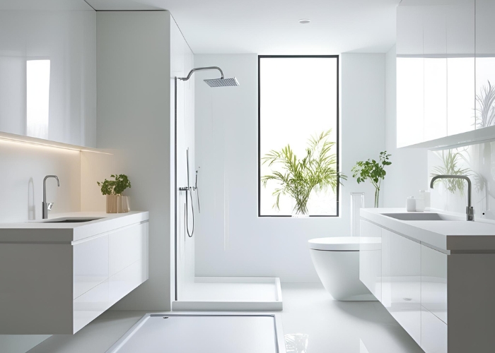 Disease-Resistant Solid Surface Panels for Hygienic Interiors by Marmox Australia