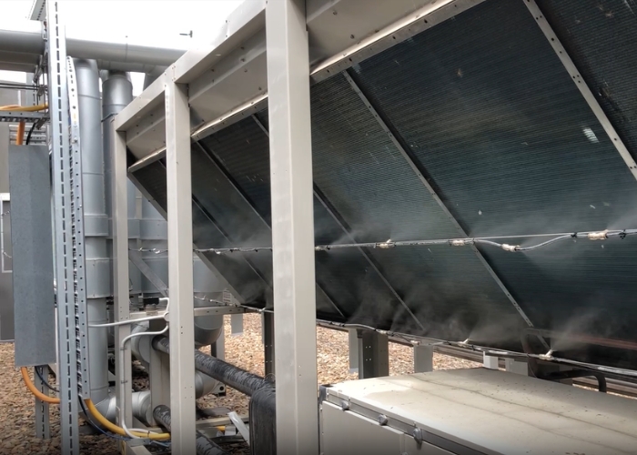 Misting System for AC Units by Promek Technologies