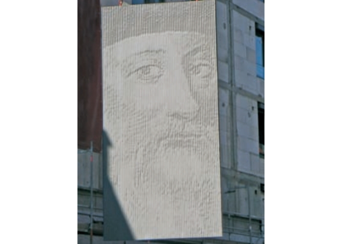 Custom Image Engraving on Concrete by Reckli