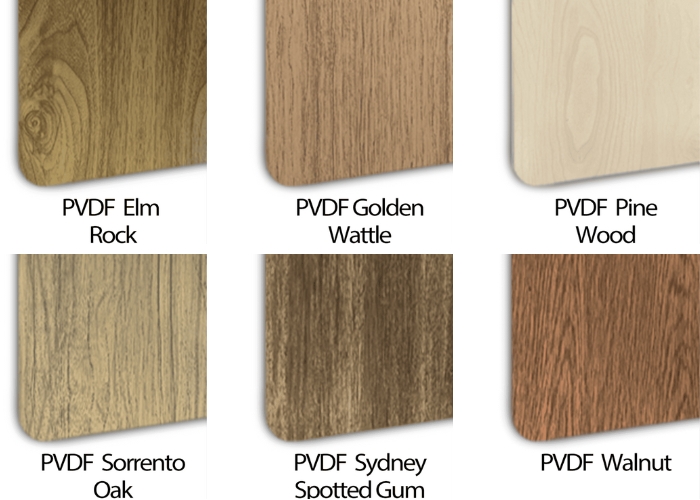 Wood Pattern Aluminium Panels by SAS Signage