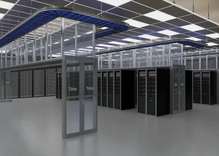 Advantages of Ceiling Supported Aisle Containment System by Tate