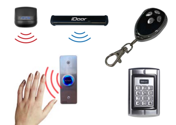 Activation Options for Automatic Swing Doors by ADIS