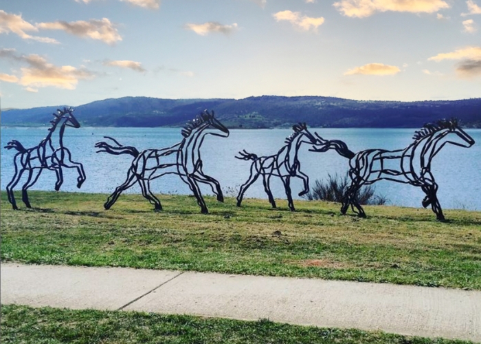 Horse Sculpture for Outdoor Installations by ARTPark Australia