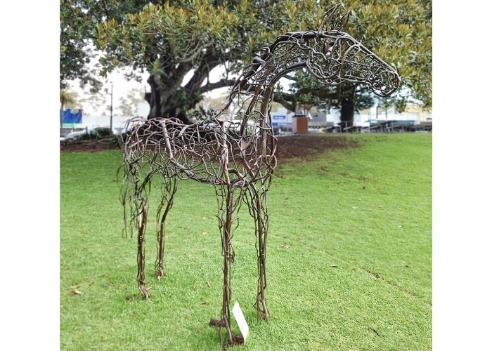 Horse Sculpture for Outdoor Installations by ARTPark Australia