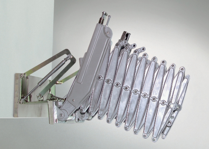 Light Alloy Ladder for Mezzanine Floors by Attic Ladders