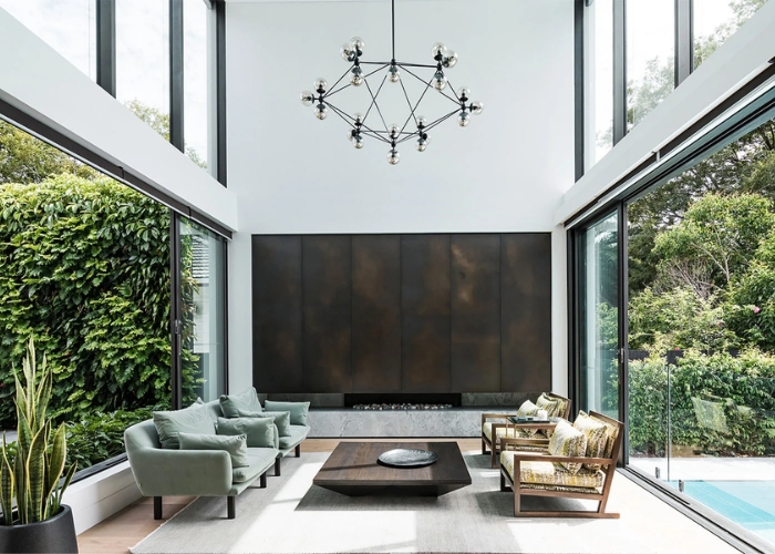 Custom Metal Surrounds for Fireplaces by Axolotl