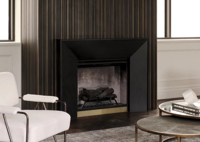 Custom Metal Surrounds for Fireplaces by Axolotl