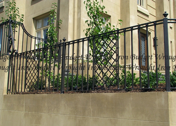 Custom Wrought Iron Fencing for Homes by Budget Wrought Iron