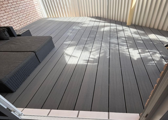 Structural Aluminium Frame for Decks by Futurewood