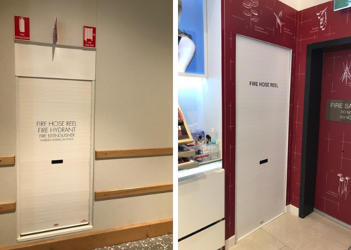 Counterline Aluminium Shutters for Kiosks and Counter Security by KRGS Doors