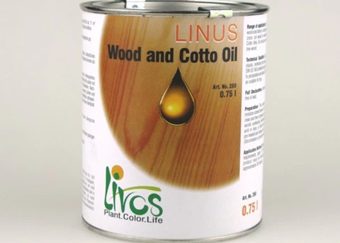 Wood and Cotto Oil for Concrete by Livos