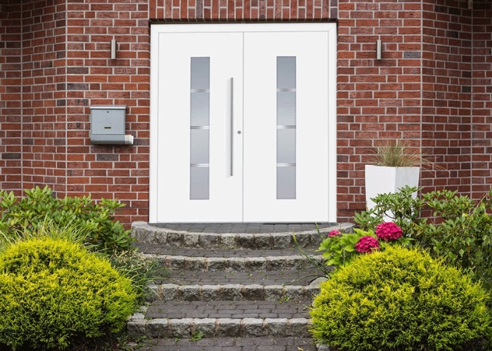 Aluminium Clad Entrance Doors by Paarhammer