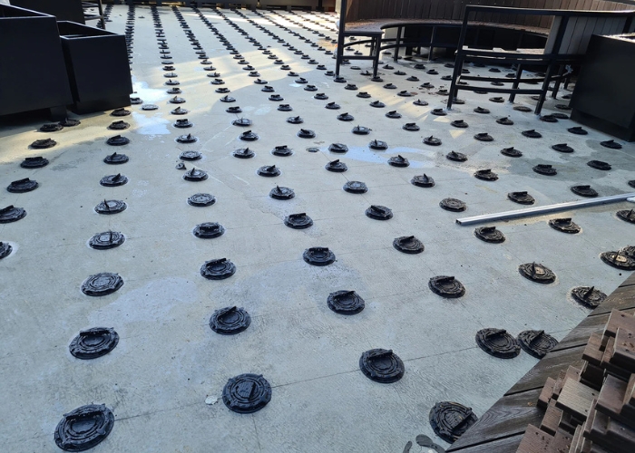 Waterproofing and Adjustable Pedestal Systems for Residential Balconies by Pasco